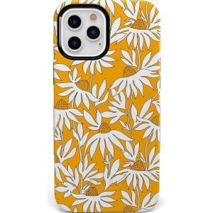Casely iPhone 11 Pro Max Case | Outside The Lines | Crayola Marker Case(Wild About You | Yellow Floral)