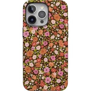 Casely iPhone 15 Pro Case | Keep It Classic | Crayola Crayon Box | Bold Protective Design | Compatible with MagSafe(Rustic Roses | Boho Bouquet)