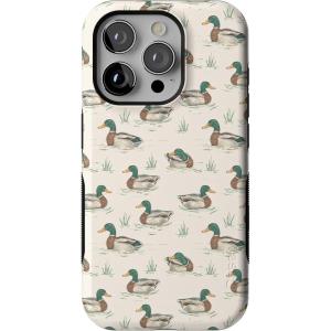 Casely iPhone 15 Pro Case | Keep It Classic | Crayola Crayon Box | Bold Protective Design | Compatible with MagSafe(The Boyfriend Collection | Mallard & Co.)