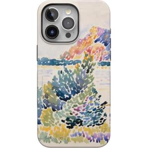 Casely iPhone 15 Pro Case | Keep It Classic | Crayola Crayon Box | Bold Protective Design | Compatible with MagSafe(The Met Museum | Cap Nègre Watercolor)