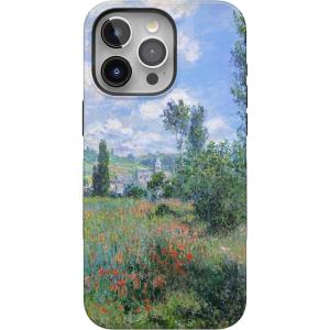 Casely iPhone 15 Pro Case | Keep It Classic | Crayola Crayon Box | Bold Protective Design | Compatible with MagSafe(The Met Museum | Monet’s View)