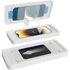 Casely iPhone 15 Pro Privacy Glass | Anti-Spy Tempered Glass Screen Protector(iPhone 12 Pro Max)