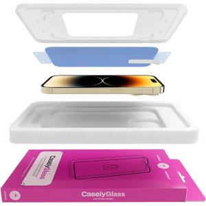 Casely iPhone 15 Pro Privacy Glass | Anti-Spy Tempered Glass Screen Protector(iPhone 15 Pro)