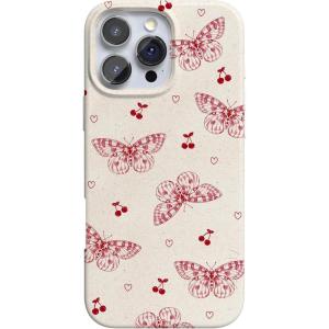 Casely iPhone 16 Pro Case | Glitter Mystic Moss | Green Enchanted Shimmer | Compatible with MagSafe | Classic Ultra-Slim Case Design(Heart Flutters | Butterfly)