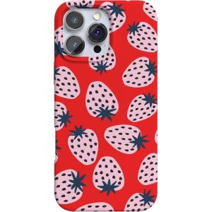 Casely iPhone 16 Pro Case | Glitter Mystic Moss | Green Enchanted Shimmer | Compatible with MagSafe | Classic Ultra-Slim Case Design(I’d Pick You | Red Strawberry)