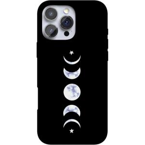 Casely iPhone 16 Pro Case | Glitter Mystic Moss | Green Enchanted Shimmer | Compatible with MagSafe | Classic Ultra-Slim Case Design(It’s Just a Phase | Marble Moon)