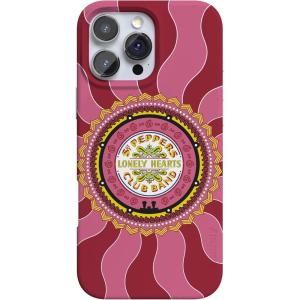 Casely iPhone 16 Pro Case | Glitter Mystic Moss | Green Enchanted Shimmer | Compatible with MagSafe | Classic Ultra-Slim Case Design(Lonely Hearts Club | The Beatles Sgt. Pepper’s)