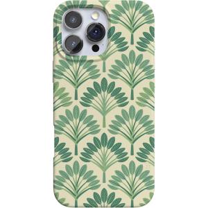 Casely iPhone 16 Pro Case | Glitter Mystic Moss | Green Enchanted Shimmer | Compatible with MagSafe | Classic Ultra-Slim Case Design(Palm Royale | Palm Beach)