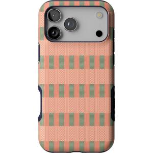 Casely iPhone 17 Pro Max Case | Be Mine | Tiny Hearts | Compatible with MagSafe | Bold Protective Design(Grand Cabana | Palm Beach)