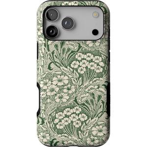 Casely iPhone 17 Pro Max Case | Be Mine | Tiny Hearts | Compatible with MagSafe | Bold Protective Design(Mystic Meadow | Green Gardens)