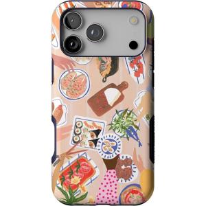 Casely iPhone 17 Pro Max Case | Be Mine | Tiny Hearts | Compatible with MagSafe | Bold Protective Design(Picnic Party | Painted Collage)
