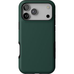 Casely iPhone 17 Pro Max Case | Be Mine | Tiny Hearts | Compatible with MagSafe | Bold Protective Design(The Boyfriend Collection | Forest Green)