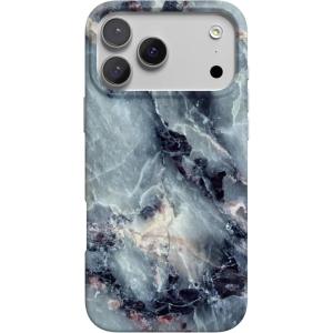 Casely iPhone 17 Pro Max Case | Field of Flowers | Pastel Floral | Compatible with MagSafe | Classic Ultra Slim Design(Deep Sea | Blue Marble)