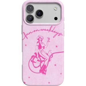 Casely iPhone 17 Pro Max Case | Field of Flowers | Pastel Floral | Compatible with MagSafe | Classic Ultra Slim Design(Denim Cowgirl | Fun on Weekdays)