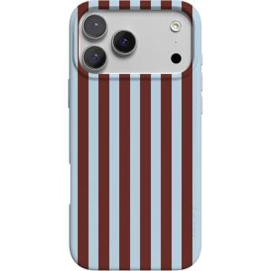 Casely iPhone 17 Pro Max Case | Field of Flowers | Pastel Floral | Compatible with MagSafe | Classic Ultra Slim Design(Sunday in Brooklyn | Chocolate Stripes)