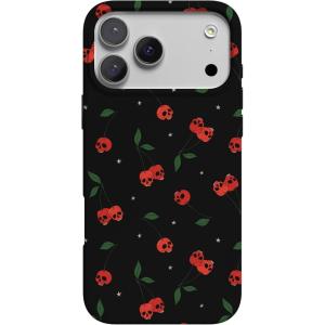 Casely iPhone 17 Pro Max Case | Field of Flowers | Pastel Floral | Compatible with MagSafe | Classic Ultra Slim Design(Sweet Revenge | Cherry Skulls)