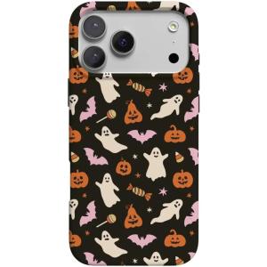 Casely iPhone 17 Pro Max Case | Field of Flowers | Pastel Floral | Compatible with MagSafe | Classic Ultra Slim Design(Trick or Treat | Sweet Halloween)