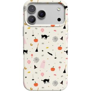 Casely iPhone 17 Pro Max Case | Field of Flowers | Pastel Floral | Compatible with MagSafe | Classic Ultra Slim Design(Witching Hour | Cute Halloween)