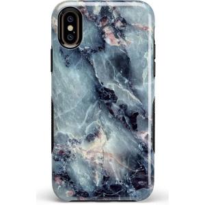 Casely iPhone X/XS Case | Make Your Mark | Crayola Paint Case(Blue Marble)