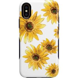 Casely iPhone X/XS Case | Make Your Mark | Crayola Paint Case(Bright Yellow Sunflowers Floral)