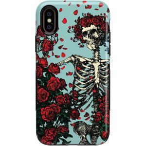 Casely iPhone X/XS Case | Make Your Mark | Crayola Paint Case(Forever Grateful | Grateful Dead Skeleton Floral)