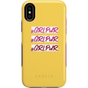 Casely iPhone X/XS Case | Make Your Mark | Crayola Paint Case(#GRLPWR Triple Threat)