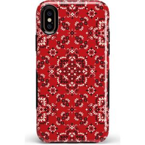 Casely iPhone X/XS Case | Make Your Mark | Crayola Paint Case(I’m with the Band | Red Bandana)