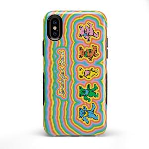 Casely iPhone X/XS Case | Make Your Mark | Crayola Paint Case(In the Groove | Grateful Dead Dancing Bears)