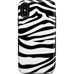 Casely iPhone X/XS Case | Make Your Mark | Crayola Paint Case(Into the Wild | Zebra)