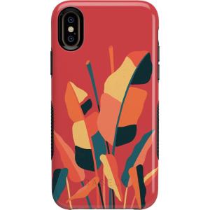 Casely iPhone X/XS Case | Make Your Mark | Crayola Paint Case(Let it Grow | Banana Leaf Floral)