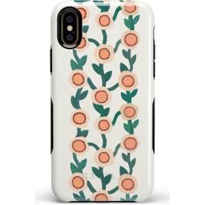 Casely iPhone X/XS Case | Make Your Mark | Crayola Paint Case(Off the Vine | Floral)