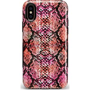 Casely iPhone X/XS Case | Make Your Mark | Crayola Paint Case(Snake Along Red Snake Skin)