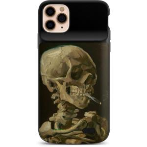 Van Gogh Skull of a Skeleton with Burning Cigarette Phone Case Power 2.0 / iPhone 13 Pro