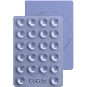 Casely Grippy | Blue Silicone Suction Phone Mount Compatible with MagSafe | Periwinkle