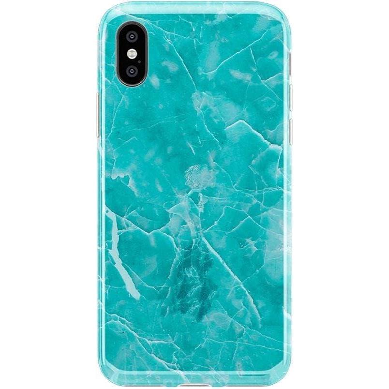 imageCasely iPhone XXS Case  Branching Out  Festive Floral  Classic Ultra Slim DesignLost at Sea  Teal Blue Seaglass