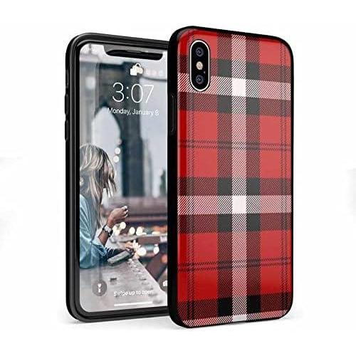imageCasely iPhone XXS Case  Outside The Lines  Crayola Marker  Classic Ultra Slim DesignAs if Red Plaid