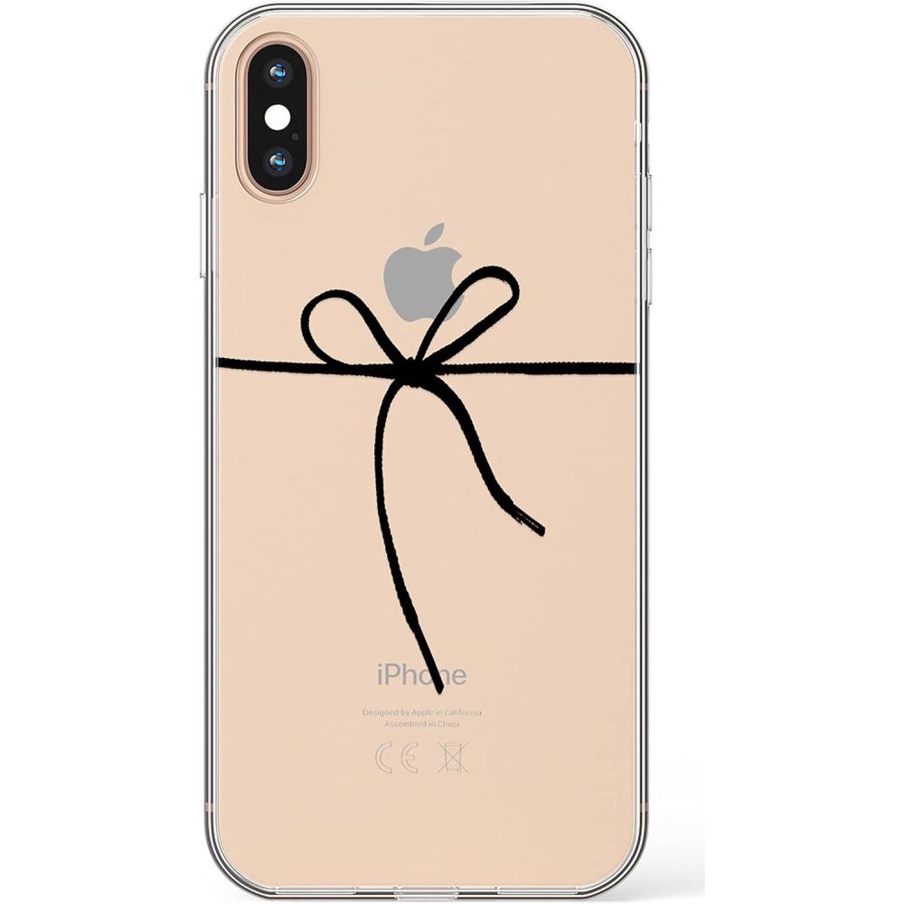 imageCasely iPhone XXS Case  Outside The Lines  Crayola Marker  Classic Ultra Slim DesignKnot Over U Clear Ribbon