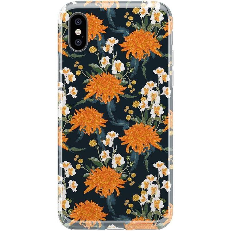 imageCasely iPhone XXS Case  Outside The Lines  Crayola Marker  Classic Ultra Slim DesignOff Tropic Floral  Exotic Orange Flower