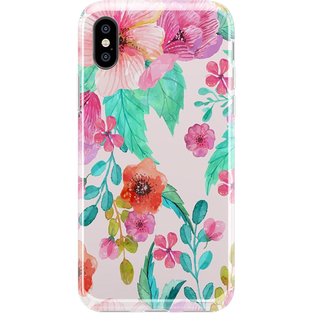 imageCasely iPhone XXS Case  Outside The Lines  Crayola Marker  Classic Ultra Slim DesignOut And About  Light Pink Floral