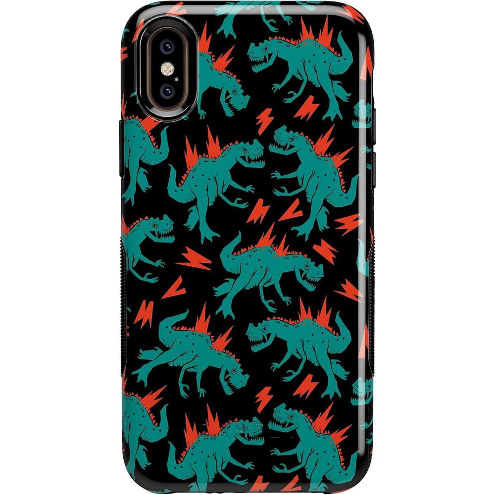 imageCasely iPhone XXS Case  Veneta Tapestry  Grateful Dead Tie Dye  Bold Protective DesignYoure Dinomite  Green Dinosaur