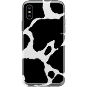 Casely iPhone X/XS Case | Branching Out | Festive Floral | Classic Ultra Slim Design(Current MOOd | Cow Print)