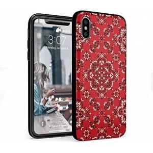 Casely iPhone X/XS Case | Outside The Lines | Crayola Marker | Classic Ultra Slim Design(I’m with the Band | Red Bandana)