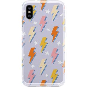 Casely iPhone X/XS Case | Outside The Lines | Crayola Marker | Classic Ultra Slim Design(In a Flash | Lightning Bolt)