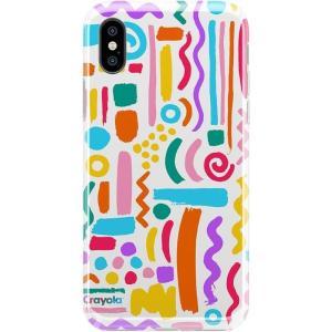 Casely iPhone X/XS Case | Outside The Lines | Crayola Marker | Classic Ultra Slim Design(Make Your Mark | Crayola Paint)