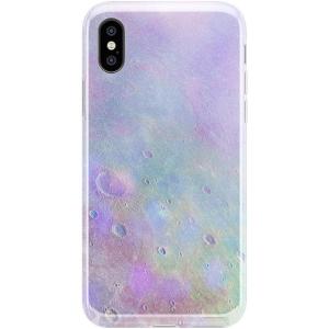 Casely iPhone X/XS Case | Outside The Lines | Crayola Marker | Classic Ultra Slim Design(Pastel Marble Moon)