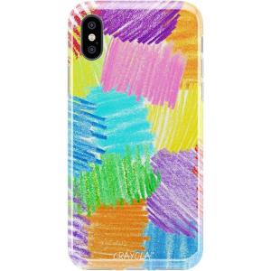 Casely iPhone X/XS Case | Outside The Lines | Crayola Marker | Classic Ultra Slim Design(Scribble Me That | Crayola Rainbow Pencil)