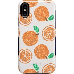 Casely iPhone X/XS Case | Veneta Tapestry | Grateful Dead Tie Dye | Bold Protective Design(Main Squeeze | Orange Stamped)
