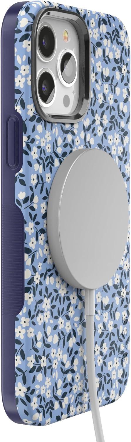 imageCasely iPhone 12 Pro Max Case  Mystic Meadow  Green Gardens  Bold Protective Design  MagSafe Compatible DesignPicking Daisies  Cottagecore Case