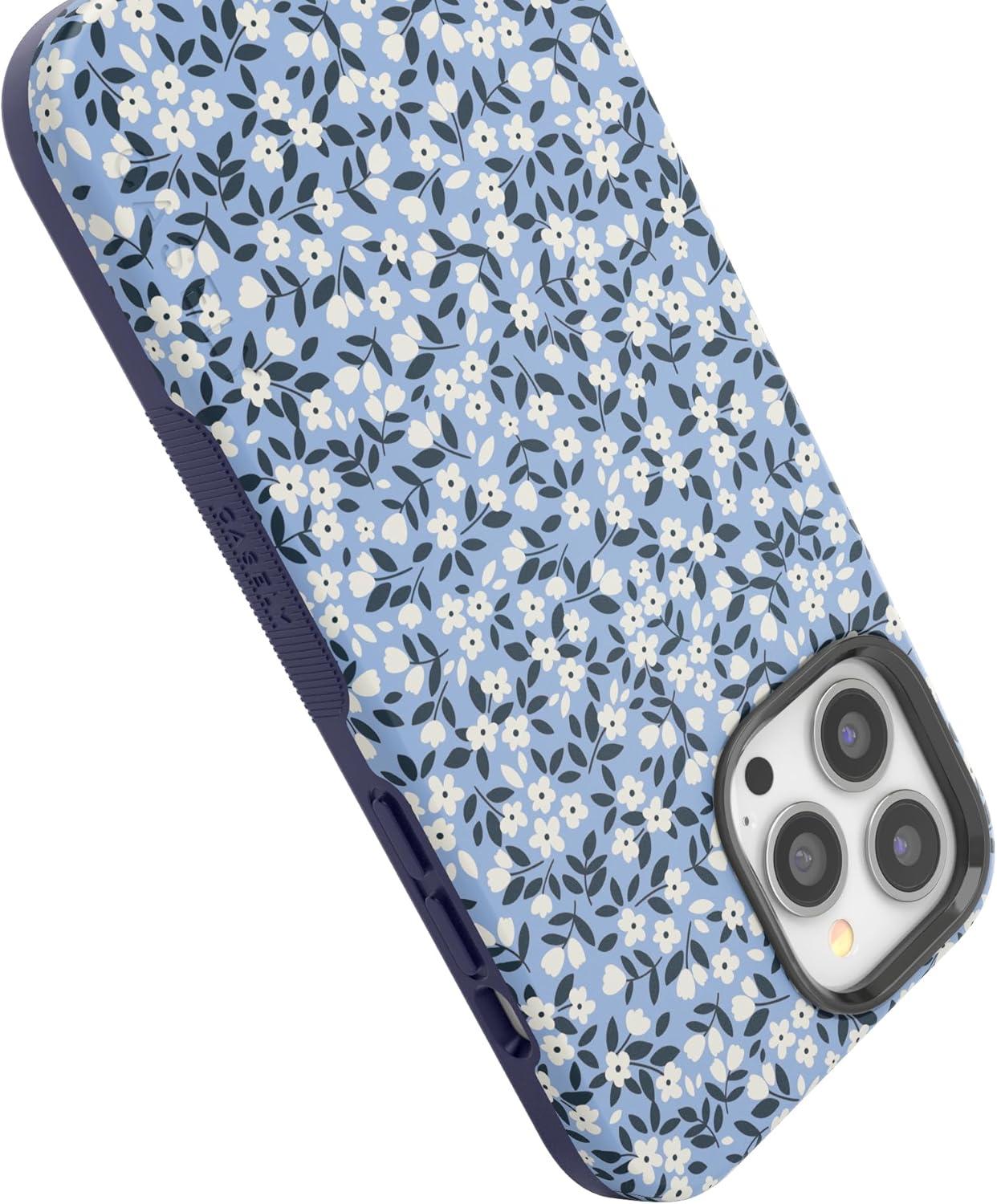 imageCasely iPhone 12 Pro Max Case  Mystic Meadow  Green Gardens  Bold Protective Design  MagSafe Compatible DesignPicking Daisies  Cottagecore Case