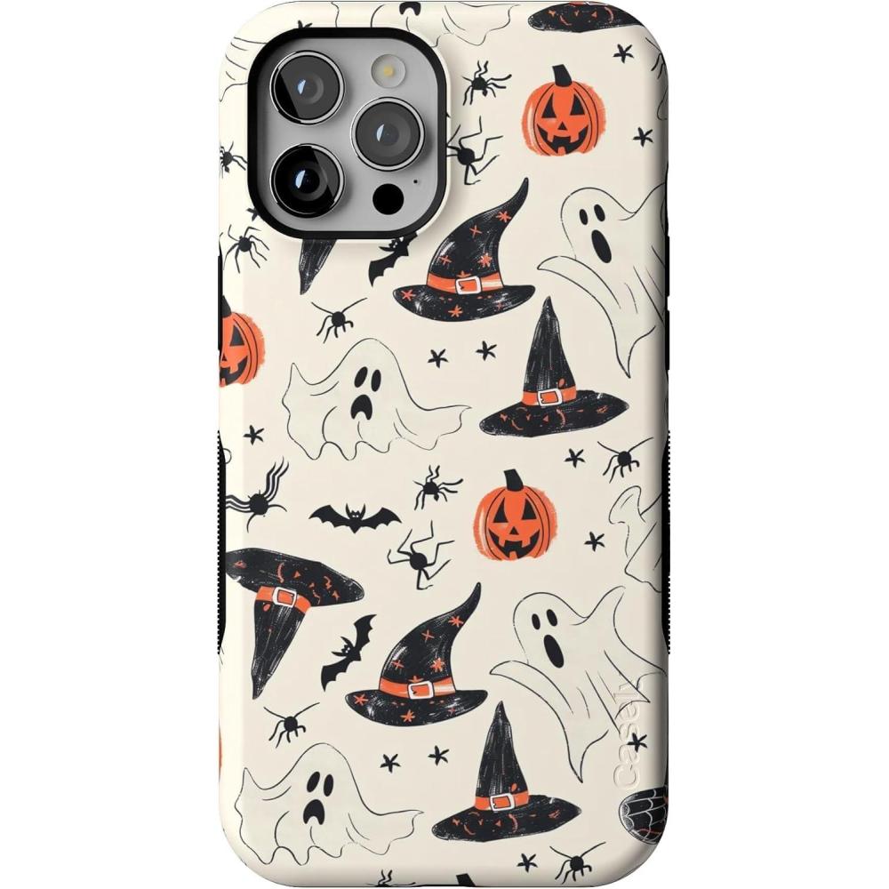 imageCasely iPhone 12 Pro Max Case  Mystic Meadow  Green Gardens  Bold Protective Design  MagSafe Compatible DesignFeeling Witchy  Haunted Halloween